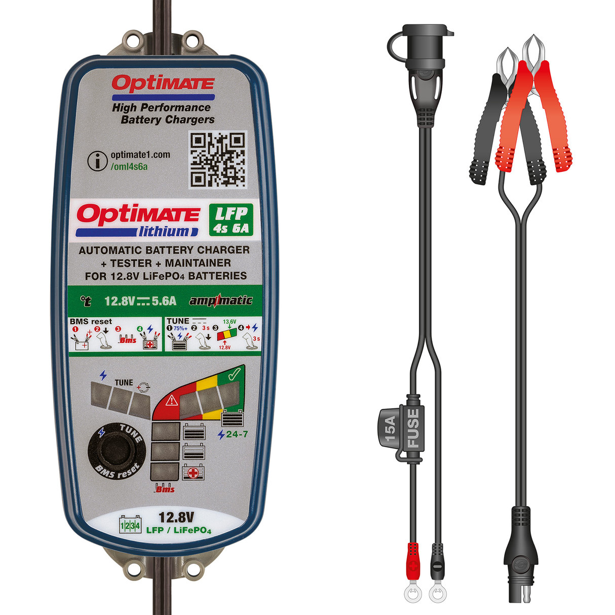 Optimate™ Battery Charger - Lithium
