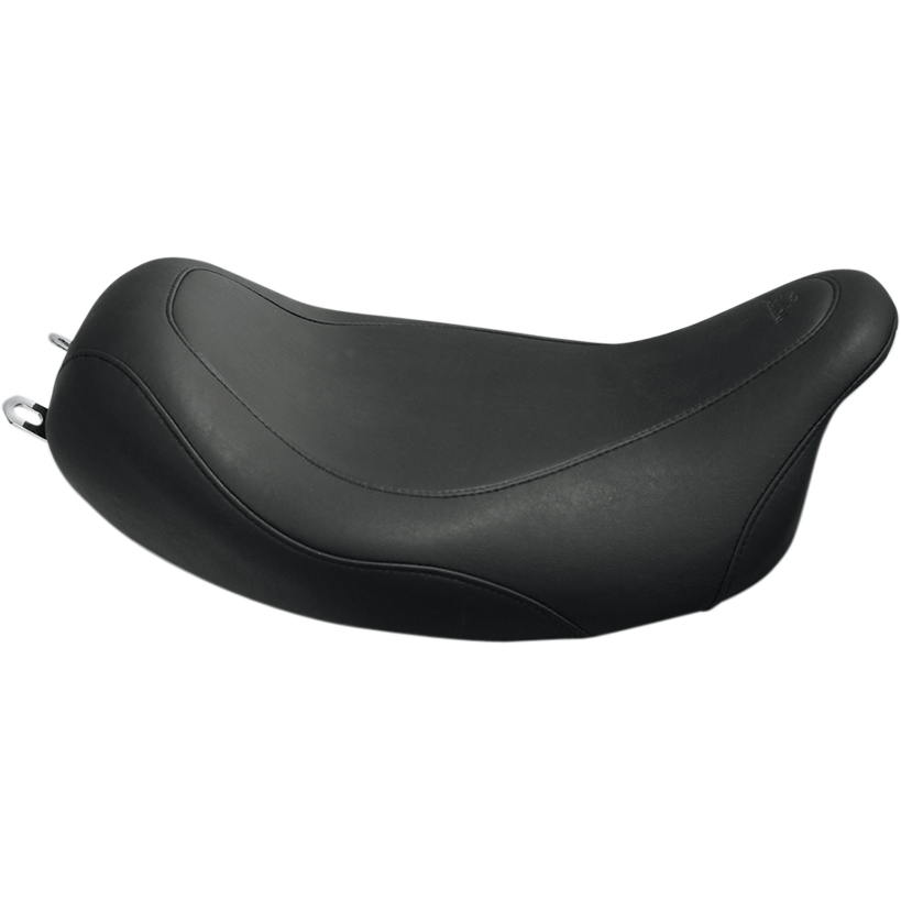 Seat - Wide Tripper™ Solo - without Backrest - Smooth - Black - FL \'08+ 2008 - 2021