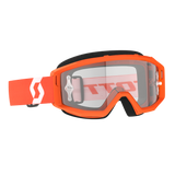 Primal Goggles - Orange/White - Clear