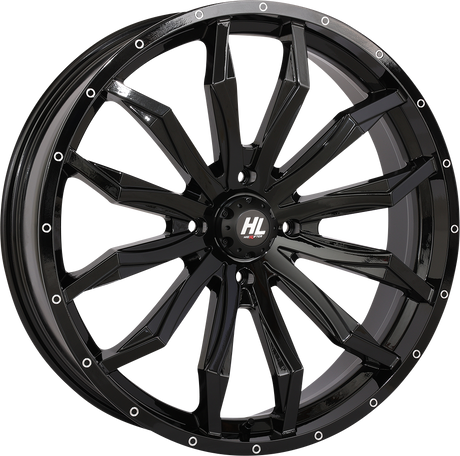 Wheel - HL21 - Front/Rear - Gloss Black - 22x7 - 4/156 - 4+3 (+10 mm) 1996 - 2024