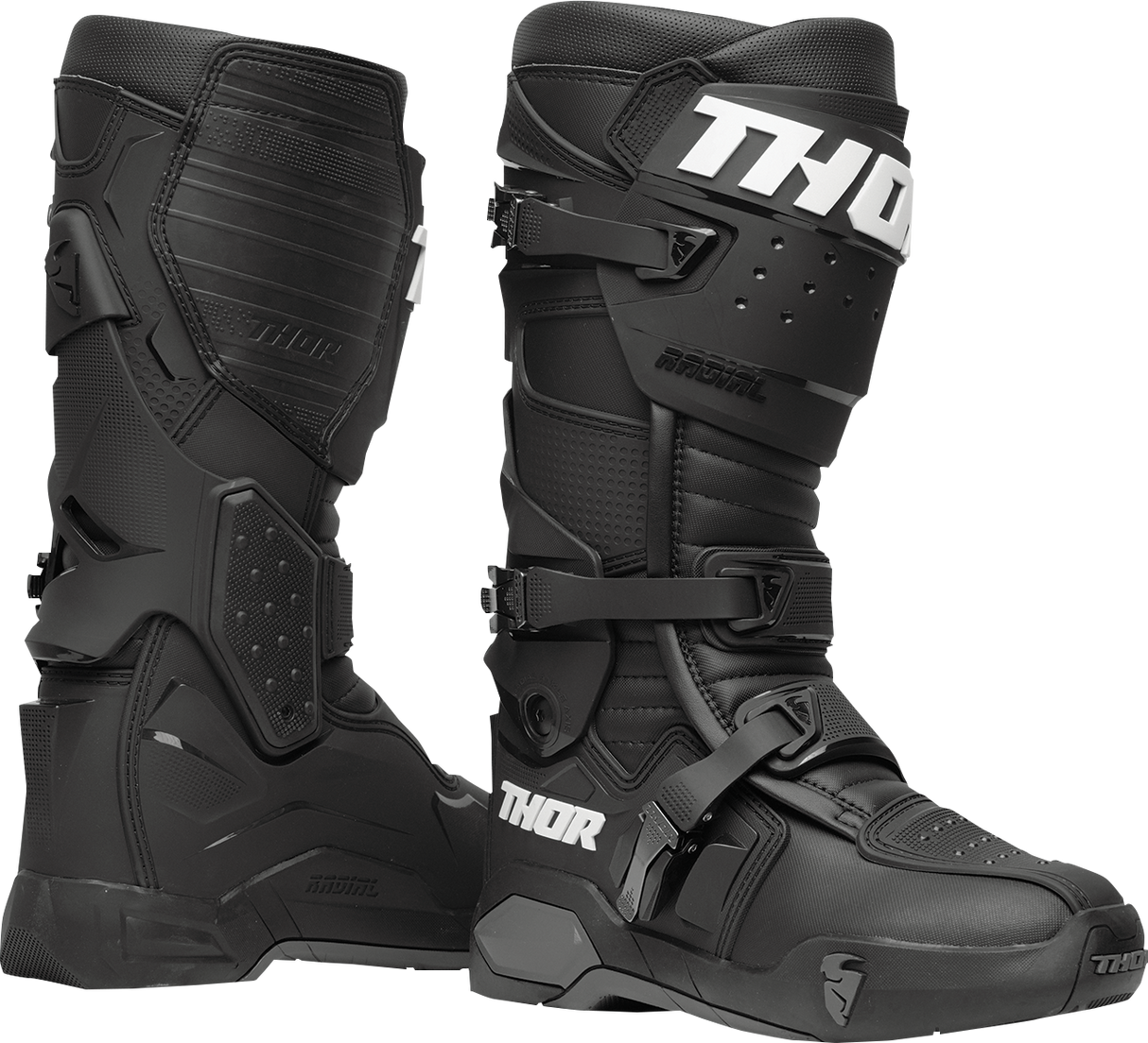 Radial Boots - Black - Size 7