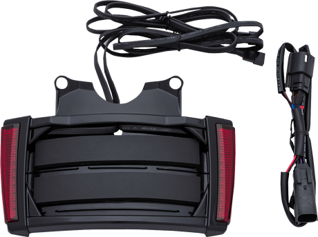 License Plate Frame - Black - Red 2014 - 2020