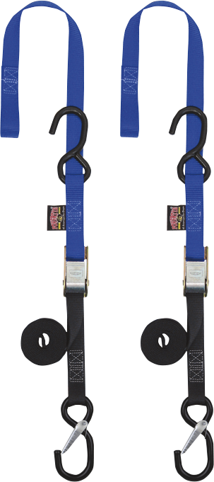 Cam Buckle - Sewn-In Soft-Tye - 1\" x 5-1/2\' - Blue