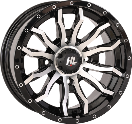 Wheel - HL21 - Front/Rear - Gloss Black w/Machined - 20x7 - 4/137 - 4+3 (+10 mm) 2003 - 2024