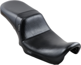 Daytona 2-Up Seat - Without Backrest - Smooth - Black - Dyna \'06-\'17 2006 - 2017